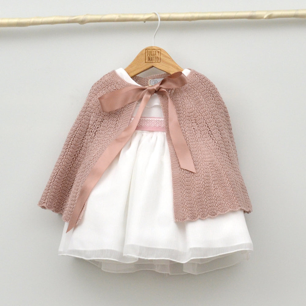 Vestido bebé gasa Amaya