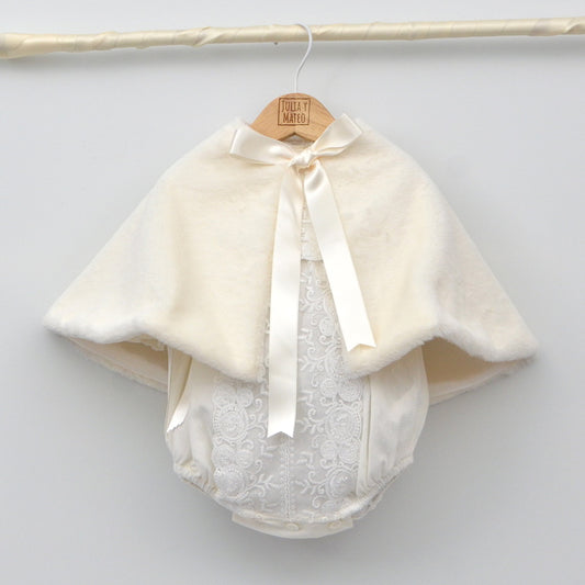 capa de pelito para Bautizo ceremonia en invierno con frio, que poner encima del traje de bautizo en invierno si hace frio