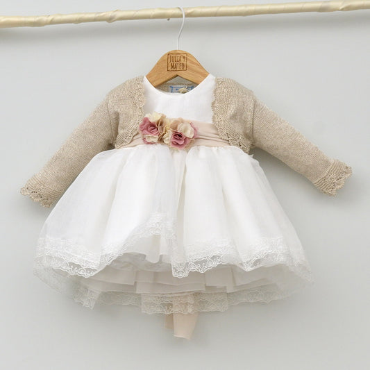 Chaqueta perle bebé Carmen