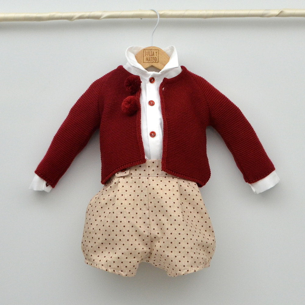 conjuntos vestir niños navidad meses años moda infantil online trajes navidad para hermanos conjuntados DOña carmen Mayoral