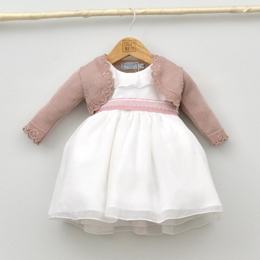 Vestido bebé gasa Amaya