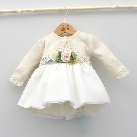 Chaqueta bebé perle María