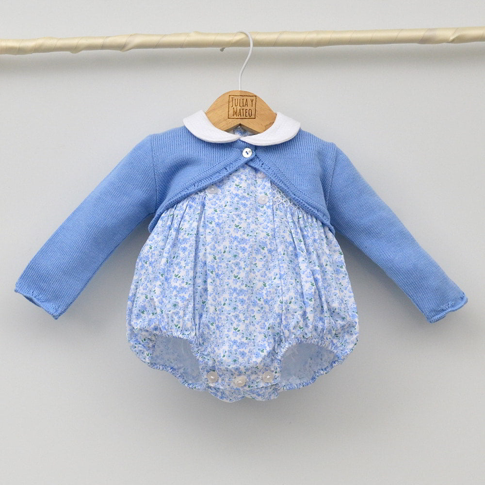 Ranita bebé London punto Smock