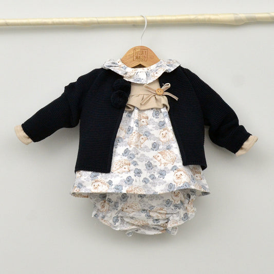 Chaqueta Andy con pompones