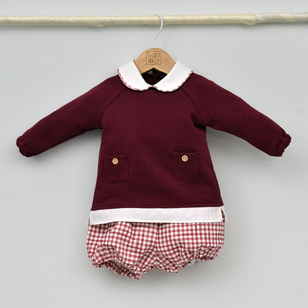 Conjunto bebé Luna con pantalón