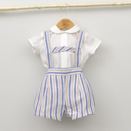 Traje conjunto vestir niños 3,6,9,12,18,24,36,meses , 1,2,3,años eventos primavera verano, ropa hermanos conjuntados online españa clasica