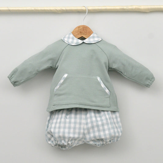 Conjunto bebé Lucía con pantalón