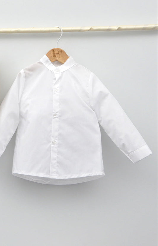 Conjunto Niño Corfú con camisa y pantalón con cinturón