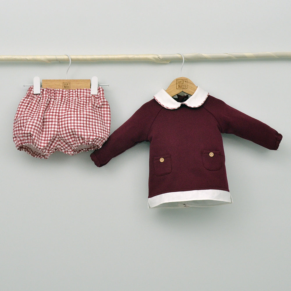 Conjunto bebé Luna con pantalón