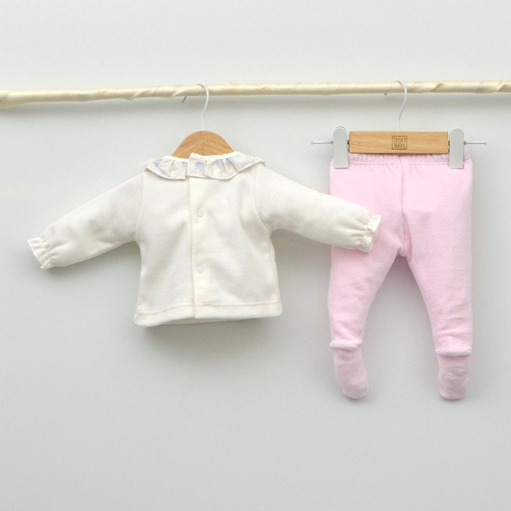 Conjunto Mi Bolita polaina terciopelo