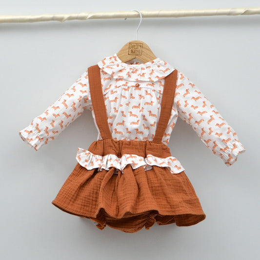 Conjuntos vestir niñas tienda online ropa bebes eventos hecho en españa hermanos conjuntados
