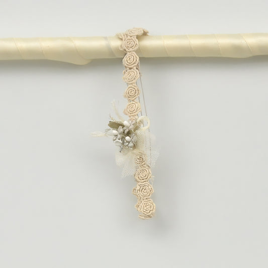 Diadema turbante Carmen con flor