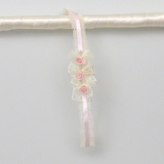 Diadema turbante Lucía con flores