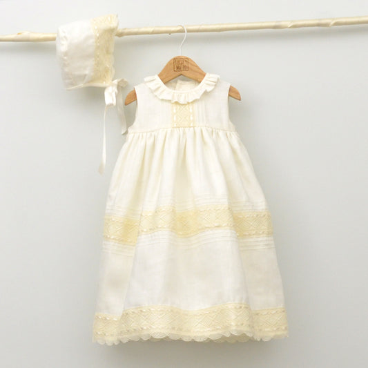 Ropa bautizo clasica hecha en españa tienda online batones faldones lino largos cortos acristinar bautismo trajes bautizo elegante clasico precio