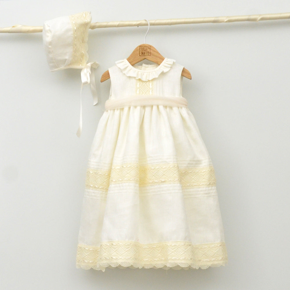 Ropa bautizo clasica hecha en españa tienda online batones faldones lino largos cortos acristinar bautismo trajes bautizo elegante clasico precio