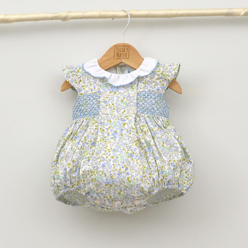 Ranita bebé Londres punto Smock