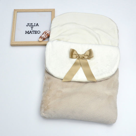 Saco Miño con lazo de raso