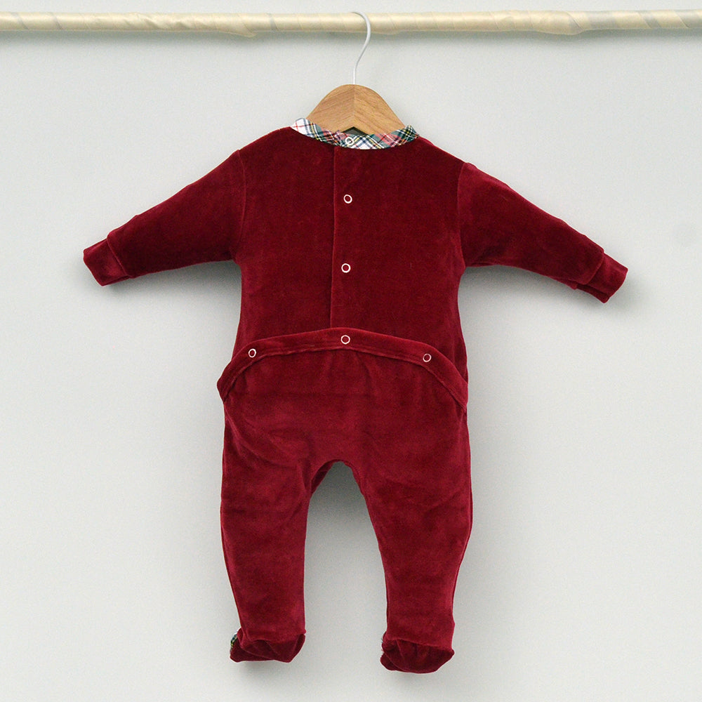 Pijama terciopelo bebé Gaspar