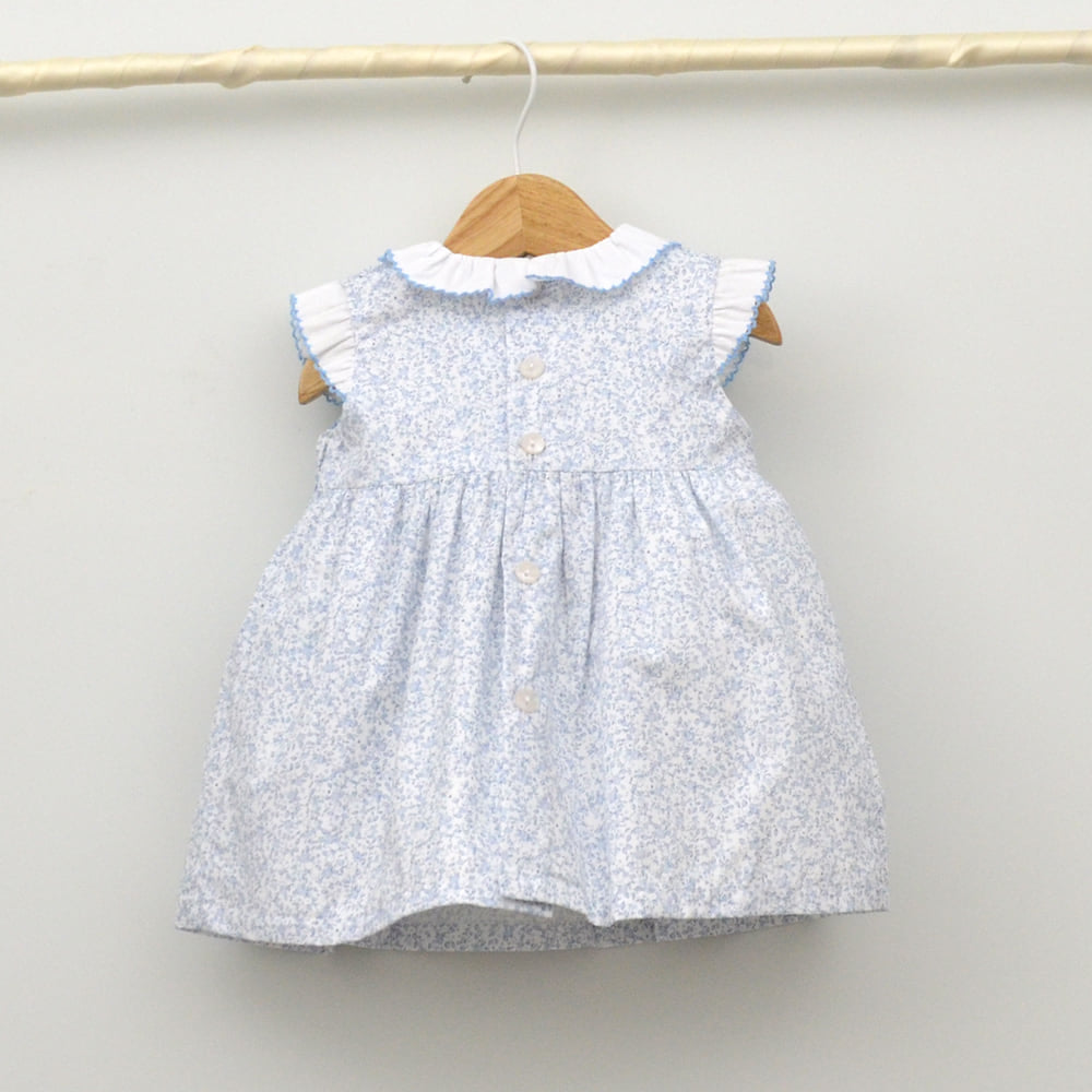Vestido bebé Bristol punto Smock
