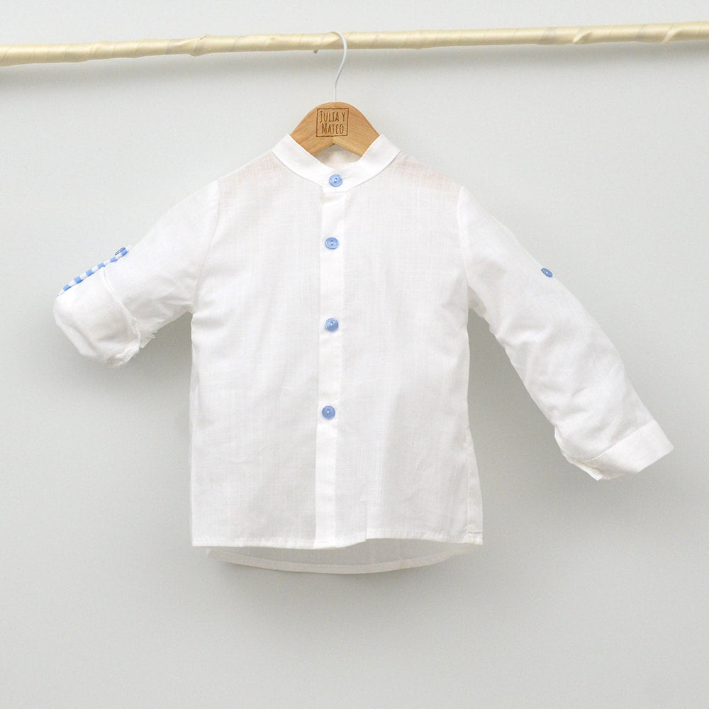 Conjunto Niño Formentera con camisa y pantalón con cinturón