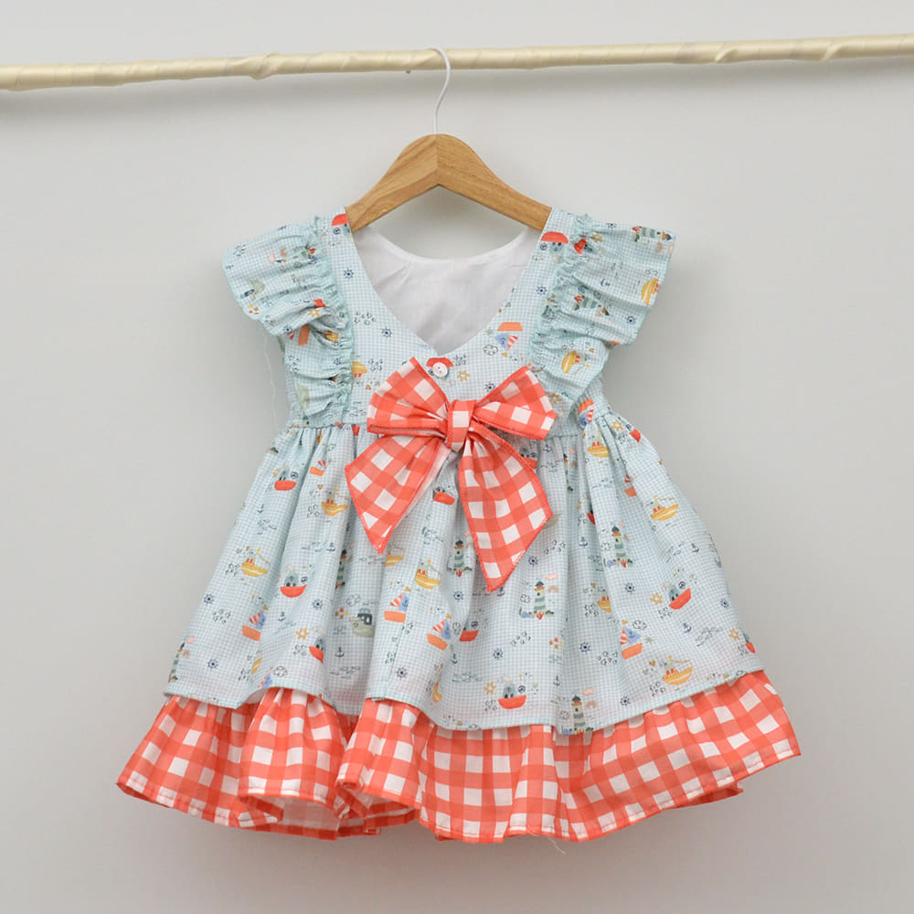 Vestido niña Creta