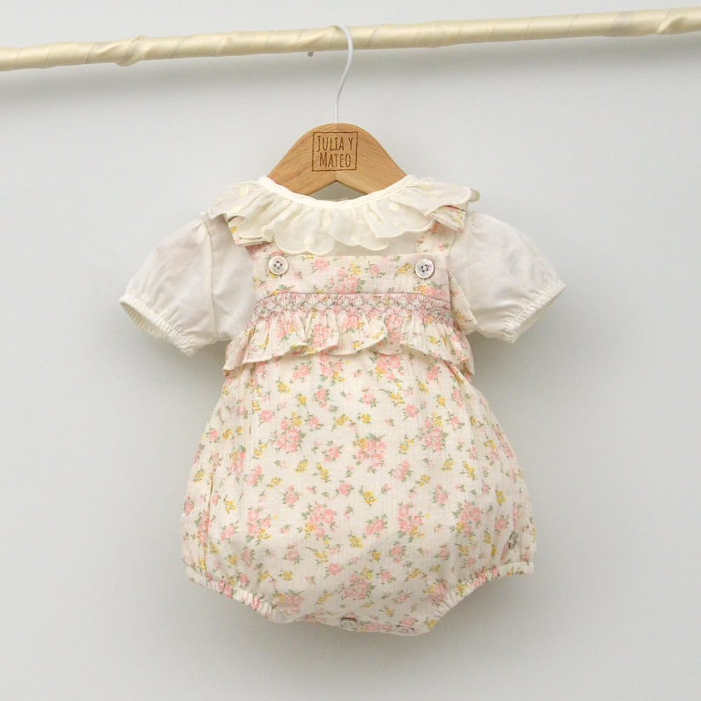 Ranita bebé Lola punto Smock