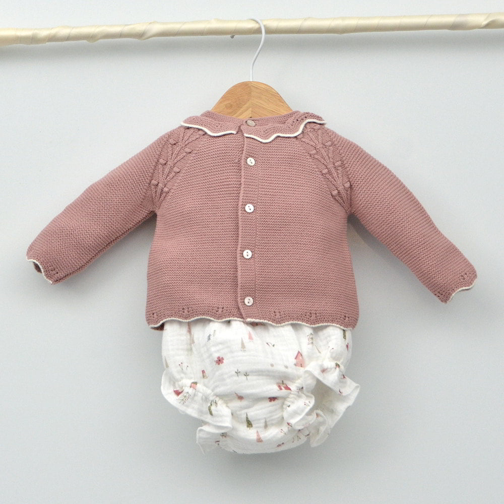 Conjunto bebé Olivia con jersey y ranita