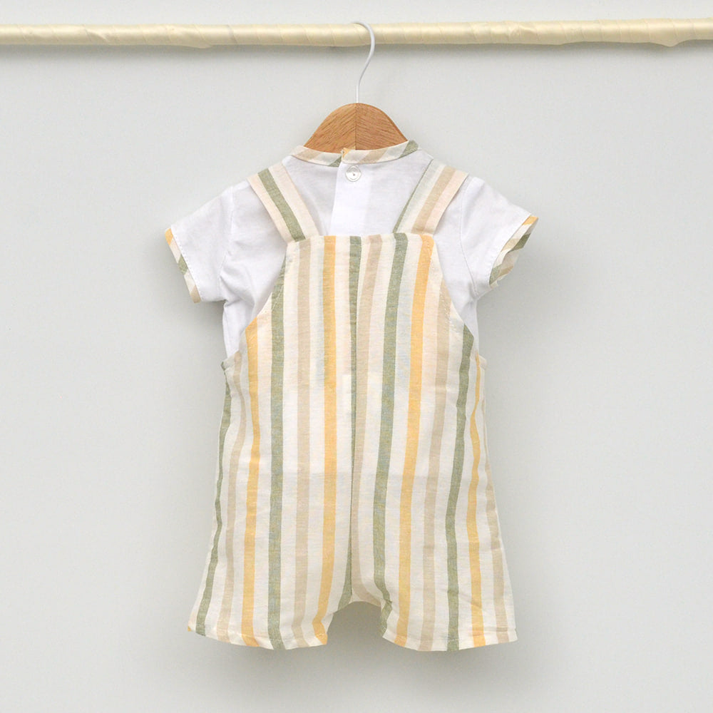 Conjunto bebé Oporto con peto y camiseta