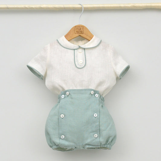 Conjunto bebé lino Beatriz
