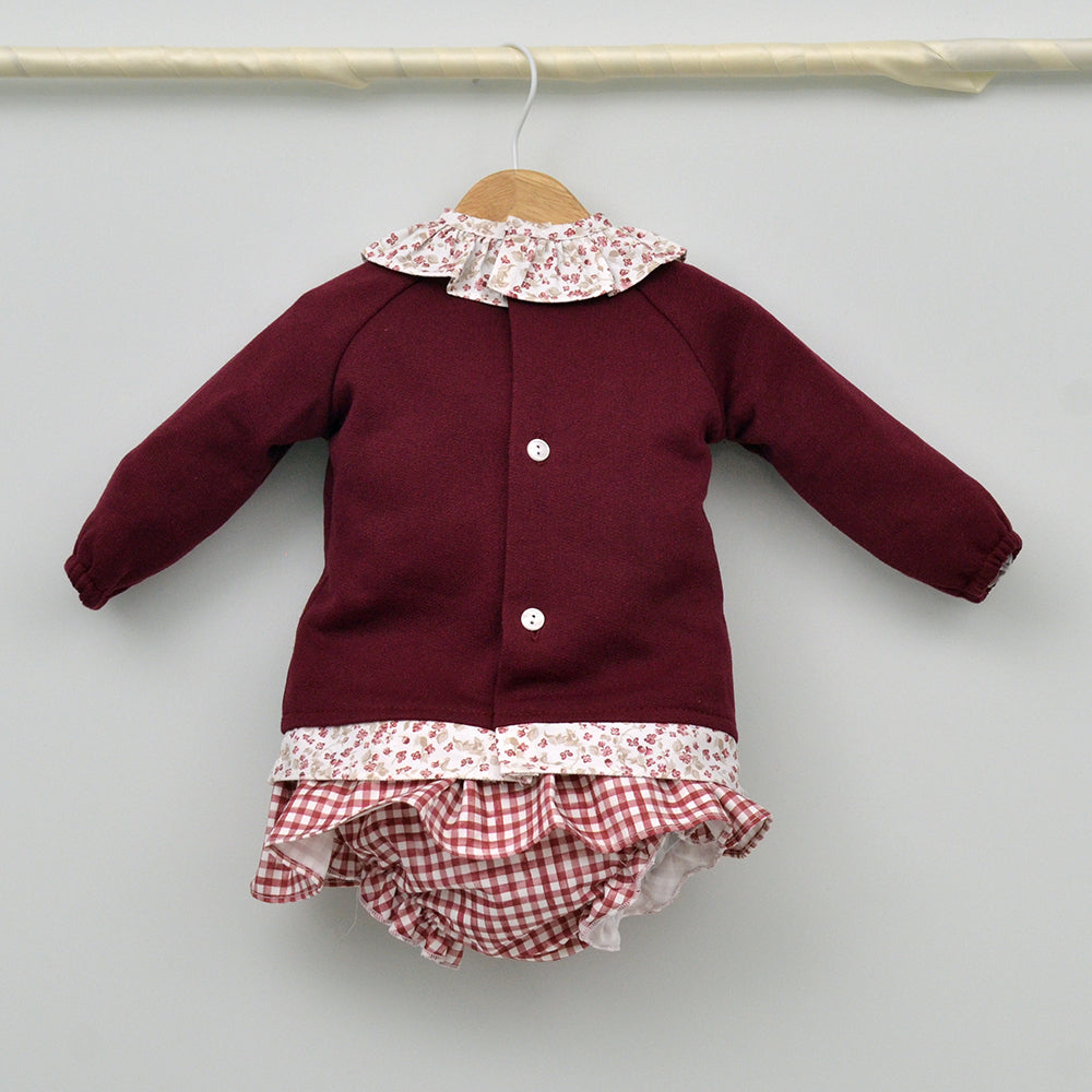 Conjunto bebé Lucía con falda