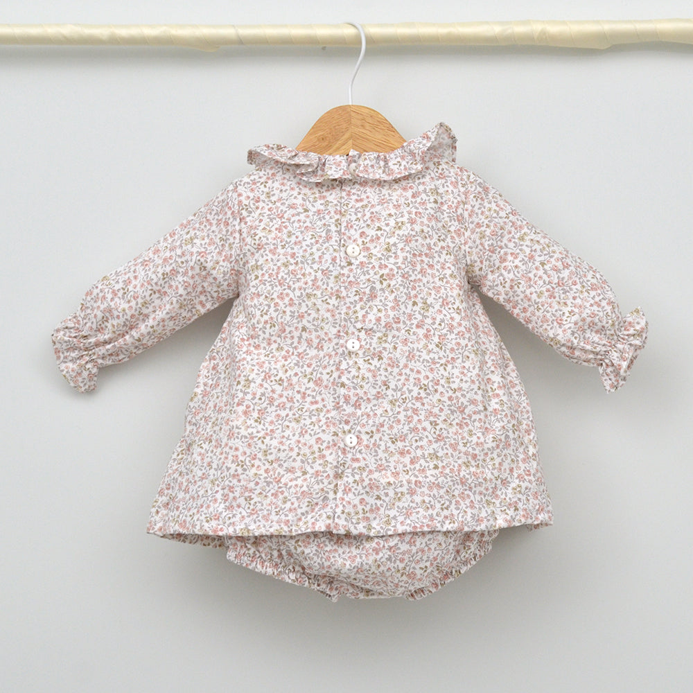 Jesusito bebé Clara punto smock con culotte