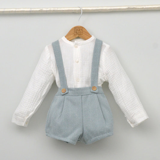 traje vestir niño hermanos conjuntados