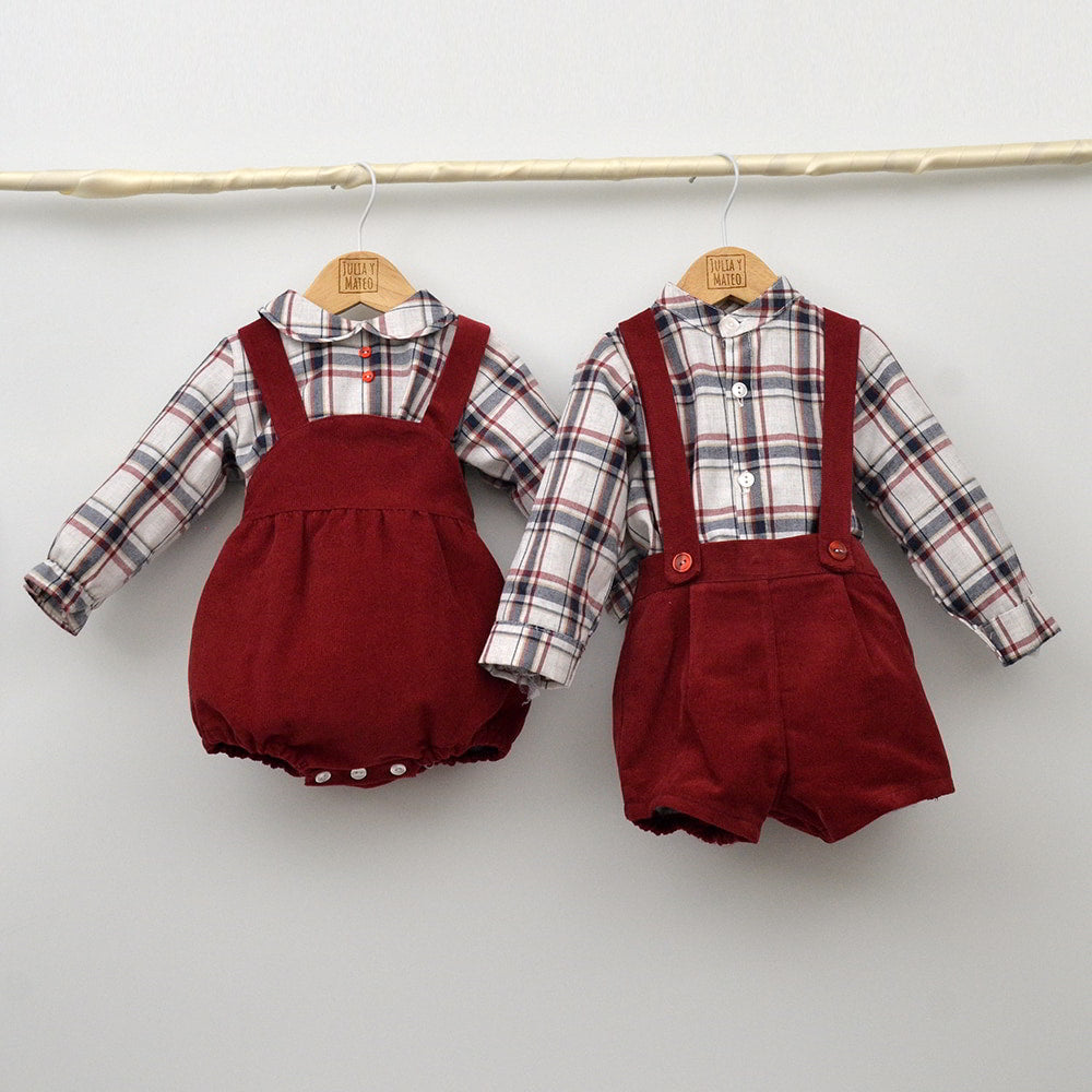 Traje navidad niño tienda online vestir infantil conjuntados hermanos iguales estilo clasico hecho en españa