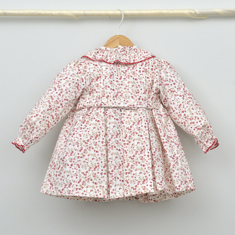 Vestido bebé Luna punto Smock