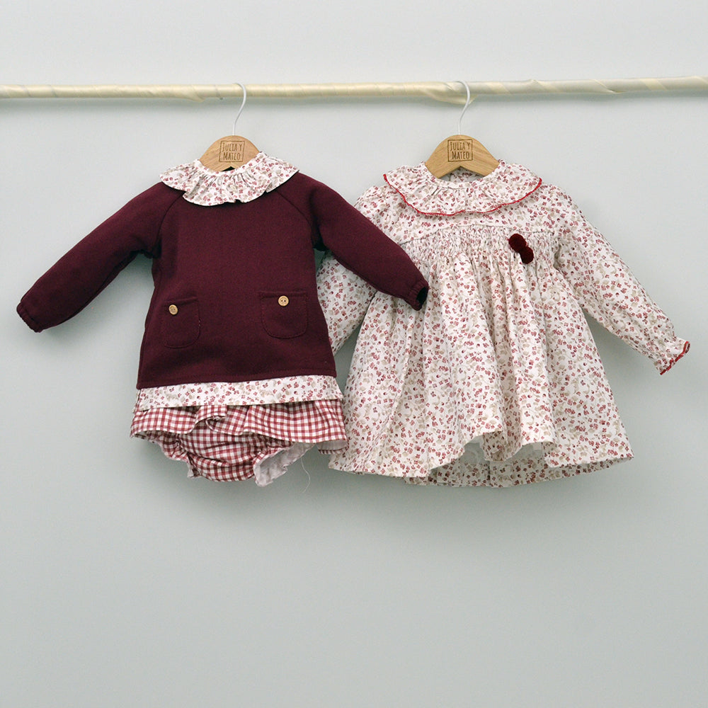 Conjunto bebé Lucía con falda
