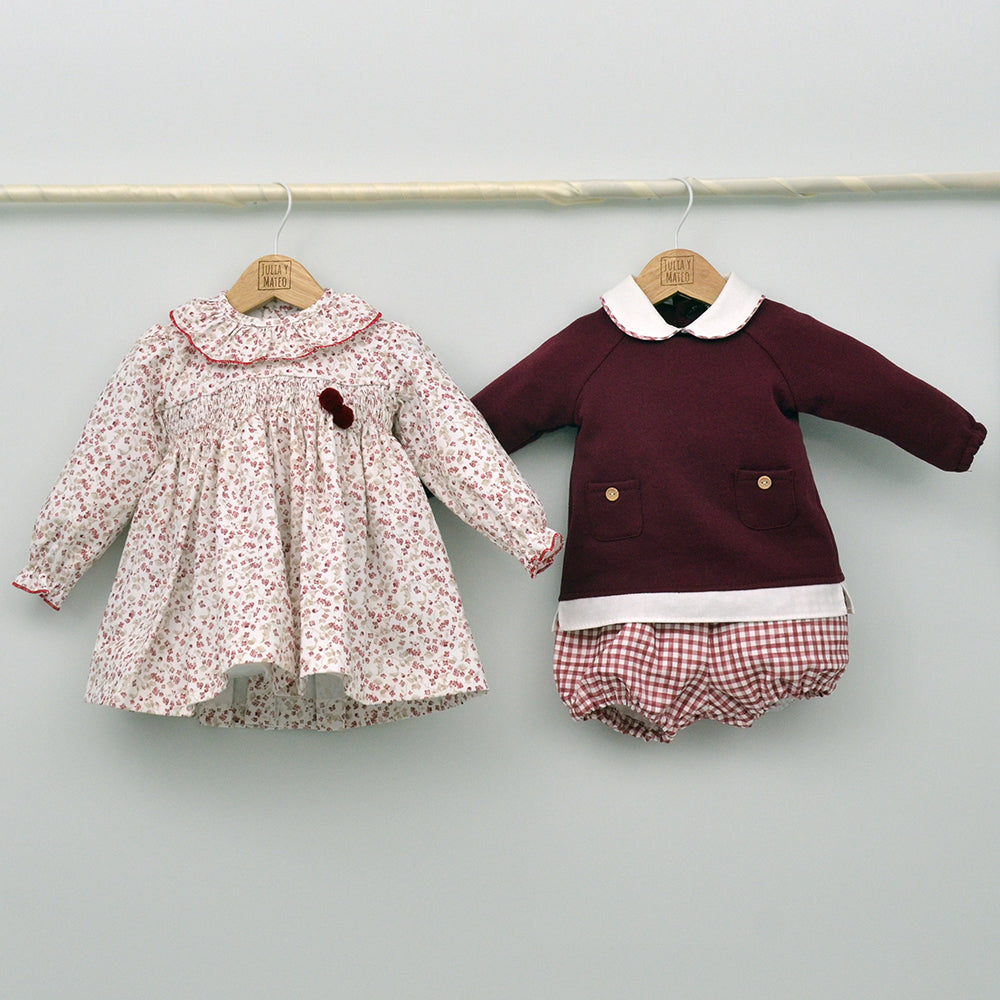 Conjunto bebé Lucía con falda