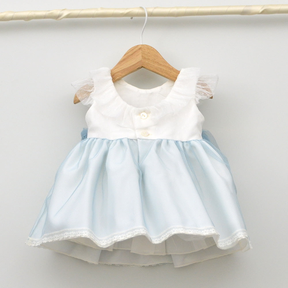 vestido ceremonia arras bodas bautizo niñas hermanos conjuntados a juego en bodas color azul oceano tienda online especialistas en vestir niños desde 1 mes a 8 años niños niñas
