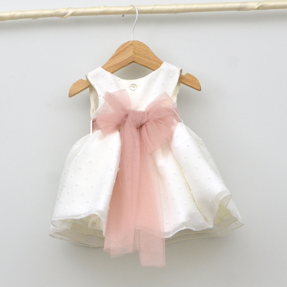 Vestidos pajes niñas a juego en bodas rosa fajin flor online trajes de arras precio barato 2,3,4,5,6,7,8,años