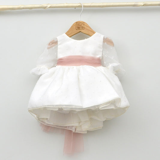 vestido Bautizo ceremonia niña bebe tienda ropa online trajes Bautismo hecho en españa