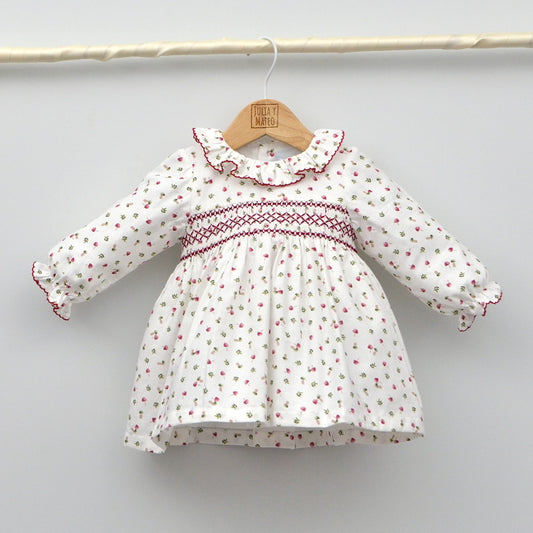 vestidos vestir niñas bebes nido de abeja Doña Carmen Mayoral