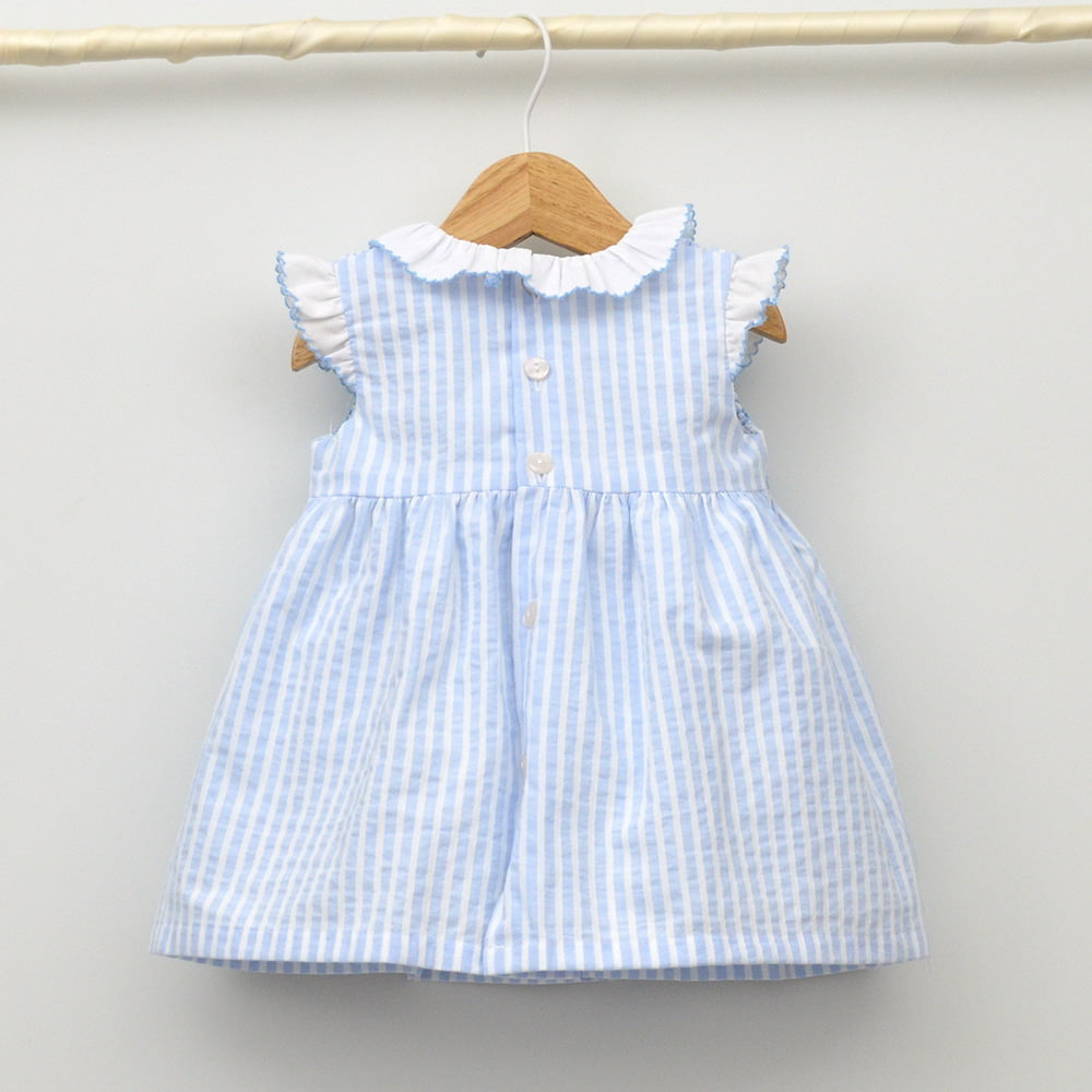 Vestido bebé Boston punto Smock