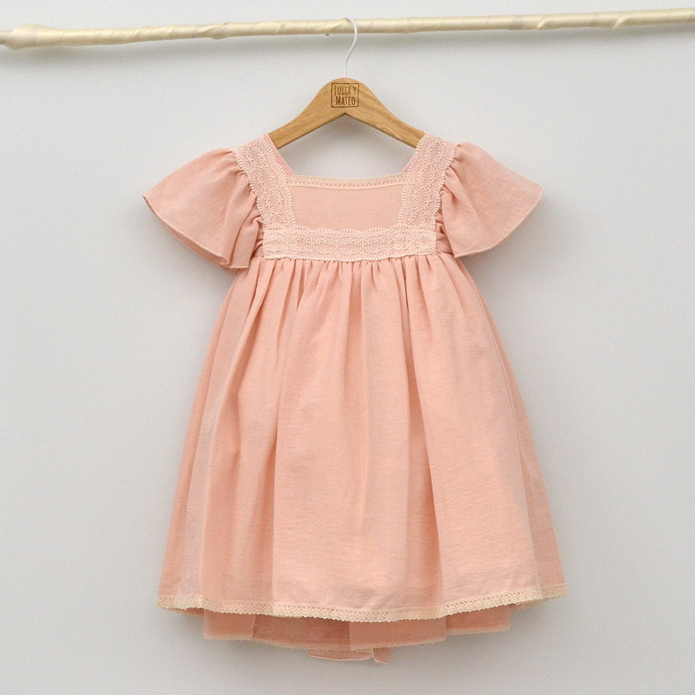 Vestido Infantil Vestido De Vestir Niña Vestidos Sencillos