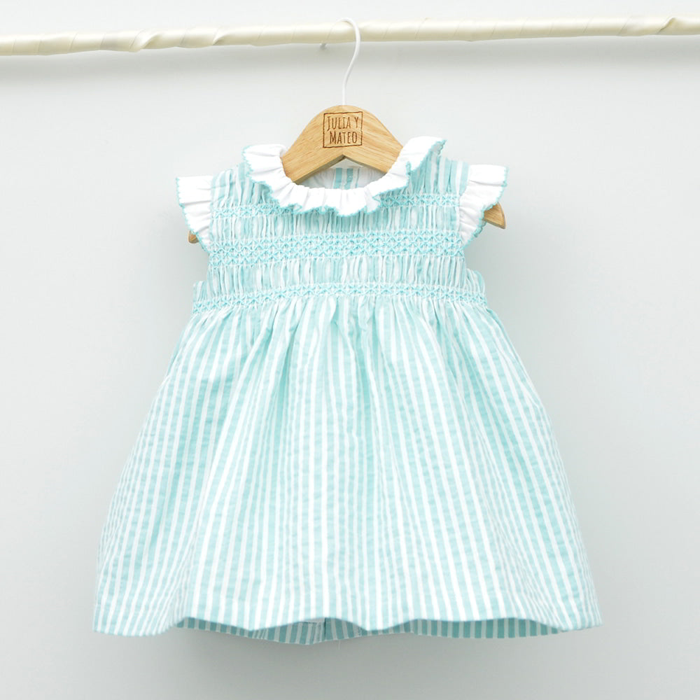 Vestido Bebé punto Smock Martín