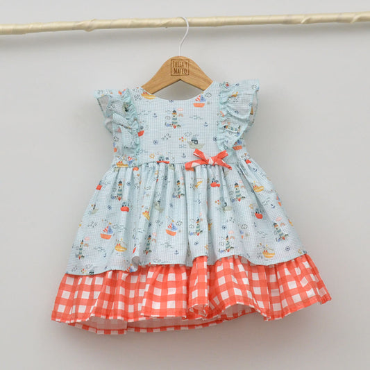 Vestido bebé Creta