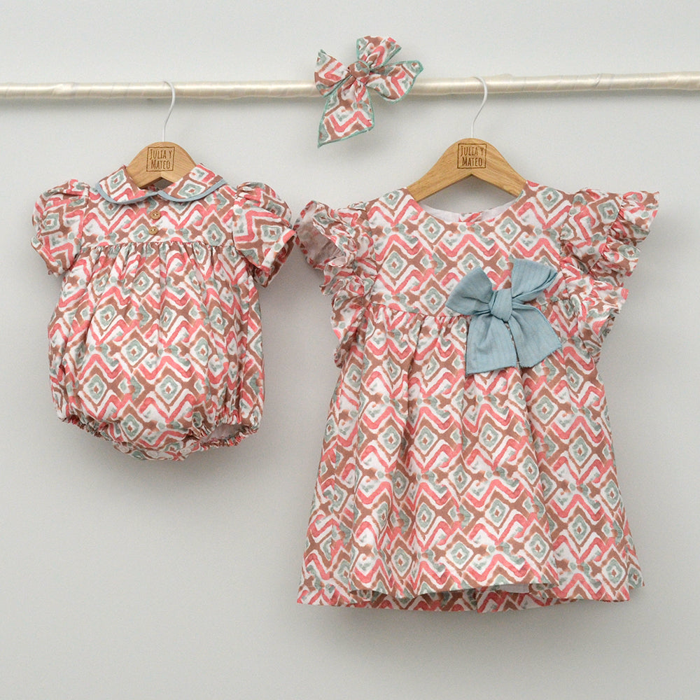 Jesusito bebé Menorca con culotte y diadema