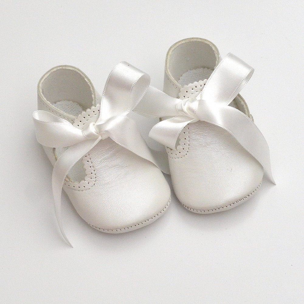 calzado ceremonia niño zapato bautizo blanco piel lazo niños bebes españa tienda online ropa eventos clasica hecha en españa