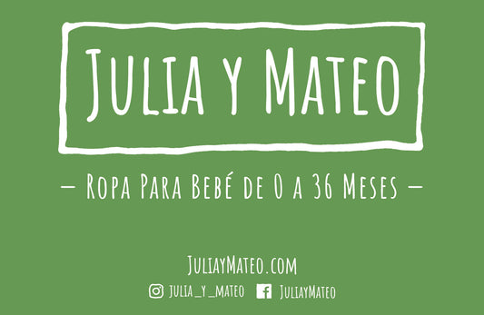 Tarjeta Regalo JuliayMateo