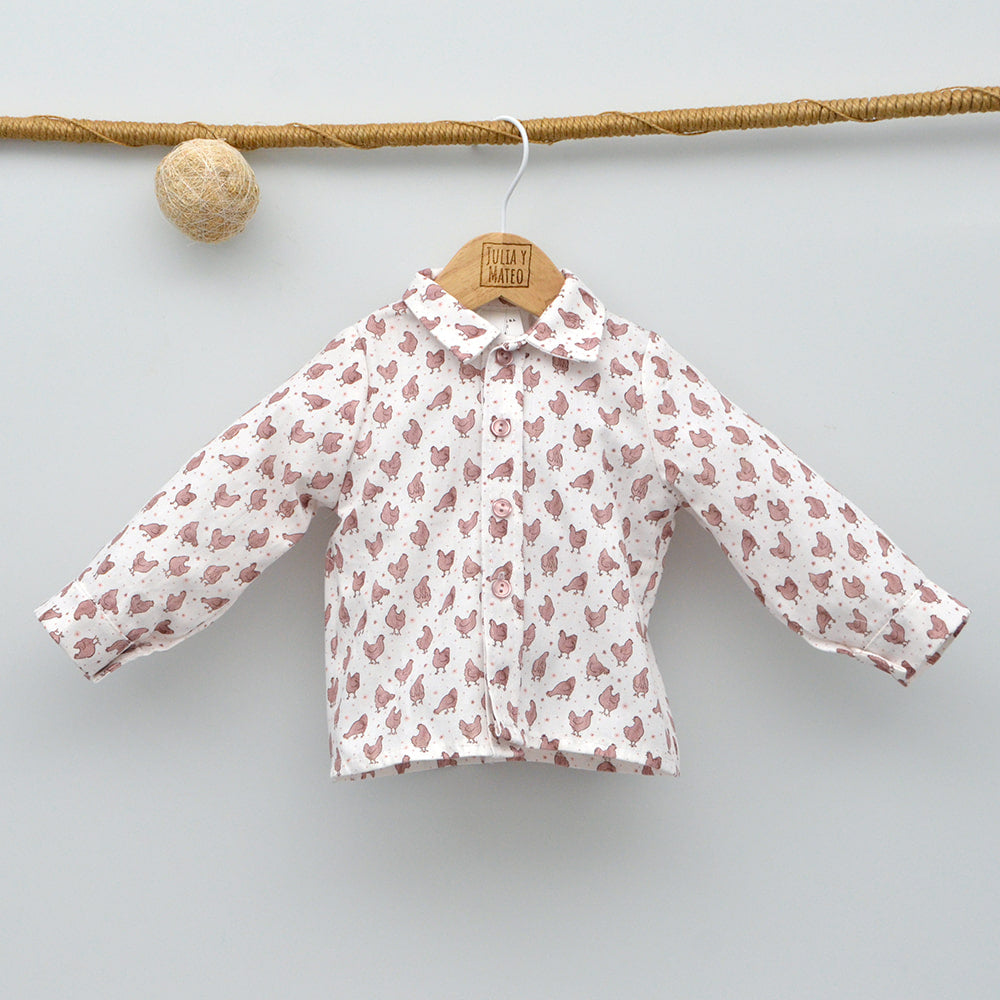 Conjunto bebé con camisa Manuel