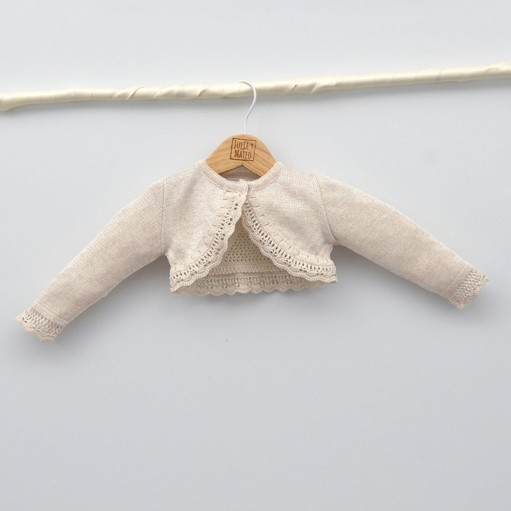 Chaqueta bebé perle María