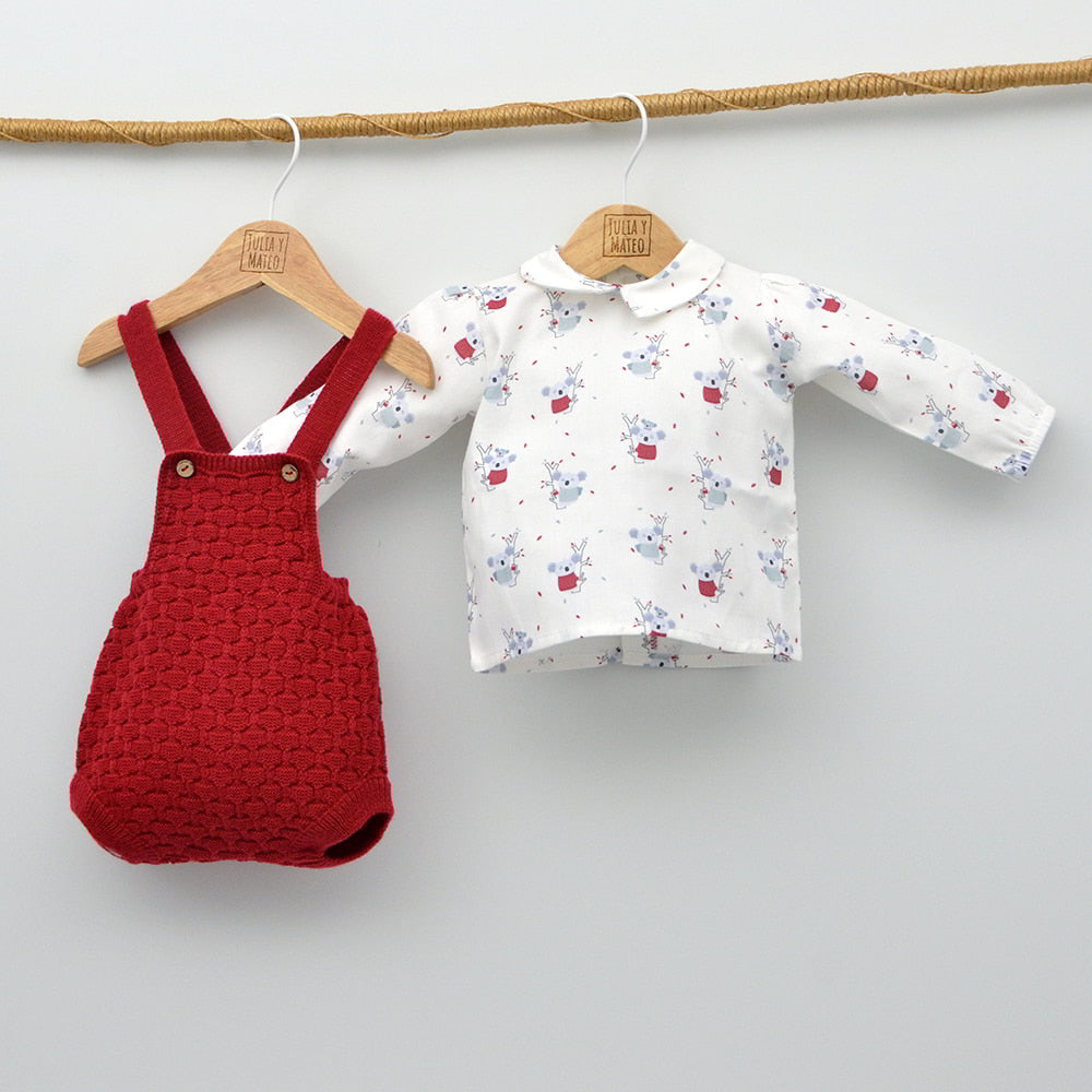 conjunto vestir niño recien nacido con encanto , hecho en españa doña carmen mayoral